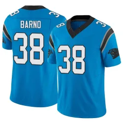 Youth Amare Barno Carolina Panthers No.38 Limited Vapor F.U.S.E. Jersey - Blue