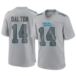 Youth Andy Dalton Carolina Panthers No.14 Game Atmosphere Fashion Jersey - Gray