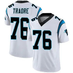 Youth Badara Traore Carolina Panthers No.76 Limited Vapor Untouchable Jersey - White