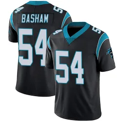 Youth Boogie Basham Carolina Panthers No.54 Limited Team Color Vapor Untouchable Jersey - Black