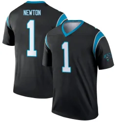 Youth Cam Newton Carolina Panthers No.1 Legend Jersey - Black