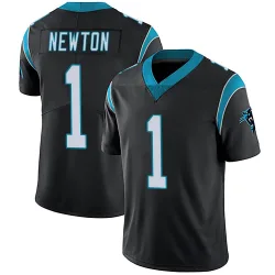 Youth Cam Newton Carolina Panthers No.1 Limited Team Color Vapor Untouchable Jersey - Black