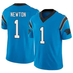 Youth Cam Newton Carolina Panthers No.1 Limited Vapor F.U.S.E. Jersey - Blue