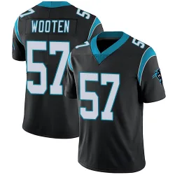 Youth Chandler Wooten Carolina Panthers No.57 Limited Team Color Vapor Untouchable Jersey - Black