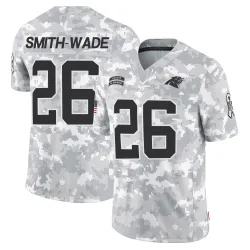Youth Chau Smith-Wade Carolina Panthers No.26 Limited 2024 Salute to Service Jersey - Arctic Camo