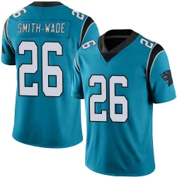 Youth Chau Smith-Wade Carolina Panthers No.26 Limited Alternate Vapor Untouchable Jersey - Blue