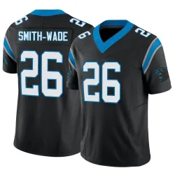 Youth Chau Smith-Wade Carolina Panthers No.26 Limited Vapor F.U.S.E. Jersey - Black