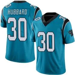 Youth Chuba Hubbard Carolina Panthers No.30 Limited Alternate Vapor Untouchable Jersey - Blue