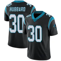 Youth Chuba Hubbard Carolina Panthers No.30 Limited Team Color Vapor Untouchable Jersey - Black