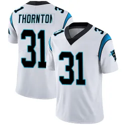 Youth Corey Thornton Carolina Panthers No.31 Limited Vapor Untouchable Jersey - White