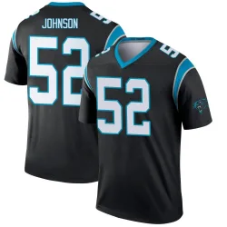 Youth DJ Johnson Carolina Panthers No.52 Legend Jersey - Black