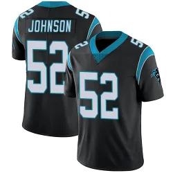 Youth DJ Johnson Carolina Panthers No.52 Limited Team Color Vapor Untouchable Jersey - Black