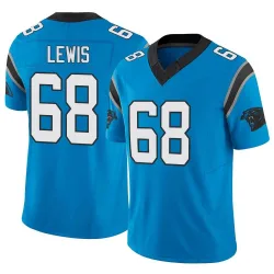 Youth Damien Lewis Carolina Panthers No.68 Limited Vapor F.U.S.E. Jersey - Blue