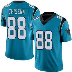 Youth Dan Chisena Carolina Panthers No.88 Limited Alternate Vapor Untouchable Jersey - Blue