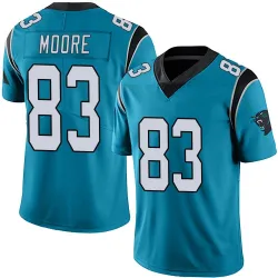 Youth David Moore Carolina Panthers No.83 Limited Alternate Vapor Untouchable Jersey - Blue