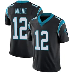 Youth Dax Milne Carolina Panthers No.12 Limited Team Color Vapor Untouchable Jersey - Black