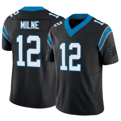 Youth Dax Milne Carolina Panthers No.12 Limited Vapor F.U.S.E. Jersey - Black