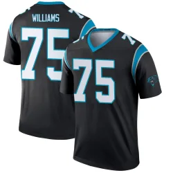 Youth DeShawn Williams Carolina Panthers No.75 Legend Jersey - Black