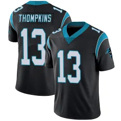 Youth Deven Thompkins Carolina Panthers No.13 Limited Team Color Vapor Untouchable Jersey - Black