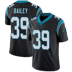 Youth Emani Bailey Carolina Panthers No.39 Limited Team Color Vapor Untouchable Jersey - Black