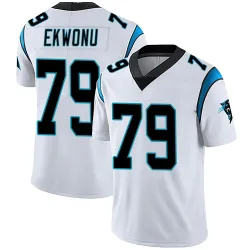 Youth Ikem Ekwonu Carolina Panthers No.79 Limited Vapor Untouchable Jersey - White