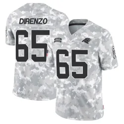 Youth J.D. DiRenzo Carolina Panthers No.65 Limited 2024 Salute to Service Jersey - Arctic Camo
