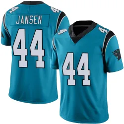Youth JJ Jansen Carolina Panthers No.44 Limited Alternate Vapor Untouchable Jersey - Blue
