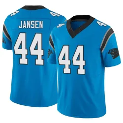Youth JJ Jansen Carolina Panthers No.44 Limited Vapor F.U.S.E. Jersey - Blue