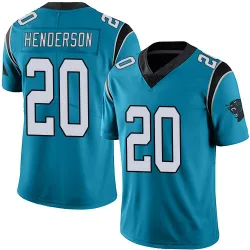 Youth Jack Henderson Carolina Panthers No.20 Limited Alternate Vapor Untouchable Jersey - Blue