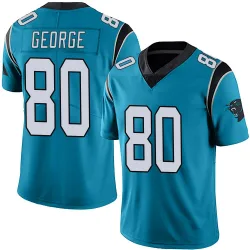 Youth Jacolby George Carolina Panthers No.80 Limited Alternate Vapor Untouchable Jersey - Blue