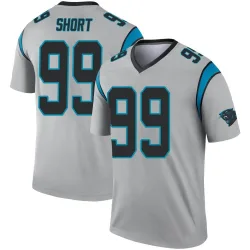 Youth Kawann Short Carolina Panthers No.99 Legend Inverted Silver Jersey