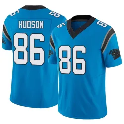 Youth Kobe Hudson Carolina Panthers No.86 Limited Vapor F.U.S.E. Jersey - Blue