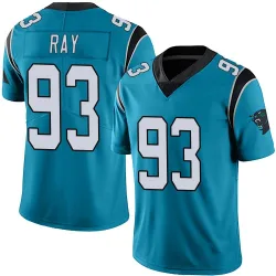 Youth LaBryan Ray Carolina Panthers No.93 Limited Alternate Vapor Untouchable Jersey - Blue