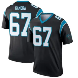 Youth Luke Kandra Carolina Panthers No.67 Legend Jersey - Black