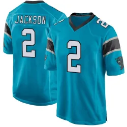 Youth Michael Jackson Carolina Panthers No.2 Game Alternate Jersey - Blue