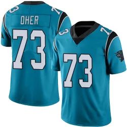 Youth Michael Oher Carolina Panthers No.73 Limited Alternate Vapor Untouchable Jersey - Blue