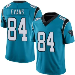 Youth Mitchell Evans Carolina Panthers No.84 Limited Alternate Vapor Untouchable Jersey - Blue