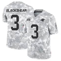 Youth Raheem Blackshear Carolina Panthers No.3 Limited 2024 Salute to Service Jersey - Arctic Camo