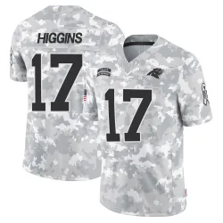 Youth Rashard Higgins Carolina Panthers No.17 Limited 2024 Salute to Service Jersey - Arctic Camo