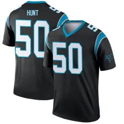 Youth Robert Hunt Carolina Panthers No.50 Legend Jersey - Black