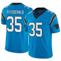 Youth Ryan Fitzgerald Carolina Panthers No.35 Limited Vapor F.U.S.E. Jersey - Blue