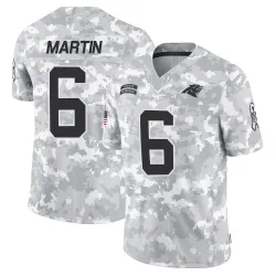 Youth Sam Martin Carolina Panthers No.6 Limited 2024 Salute to Service Jersey - Arctic Camo