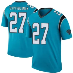 Youth Shemar Bartholomew Carolina Panthers No.27 Legend Color Rush Jersey - Blue