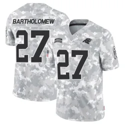 Youth Shemar Bartholomew Carolina Panthers No.27 Limited 2024 Salute to Service Jersey - Arctic Camo