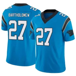 Youth Shemar Bartholomew Carolina Panthers No.27 Limited Vapor F.U.S.E. Jersey - Blue