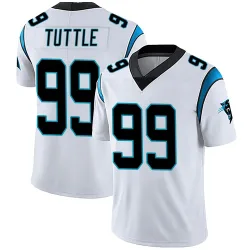 Youth Shy Tuttle Carolina Panthers No.99 Limited Vapor Untouchable Jersey - White