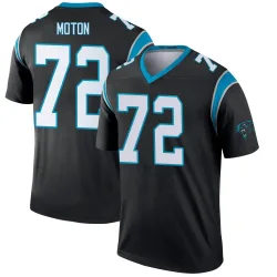 Youth Taylor Moton Carolina Panthers No.72 Legend Jersey - Black