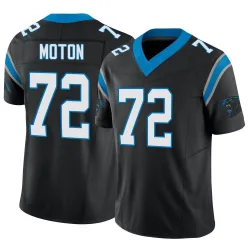 Youth Taylor Moton Carolina Panthers No.72 Limited Vapor F.U.S.E. Jersey - Black